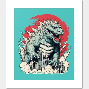 Godzilla Rampage Posters and Art